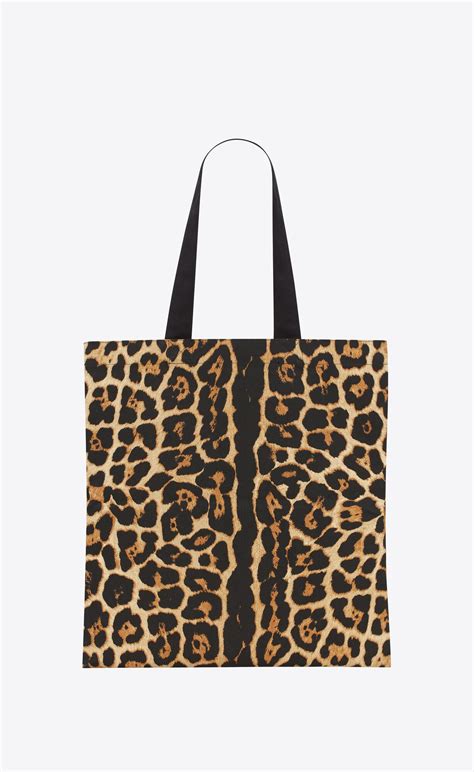 ysl shopper 55 euro|LEOPARD TOTEBAG .